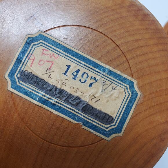 Vintage Hand Carved Miyajima Satsuma Japan Round  Tea Coasters  Set of 6 - Picture 2 of 8